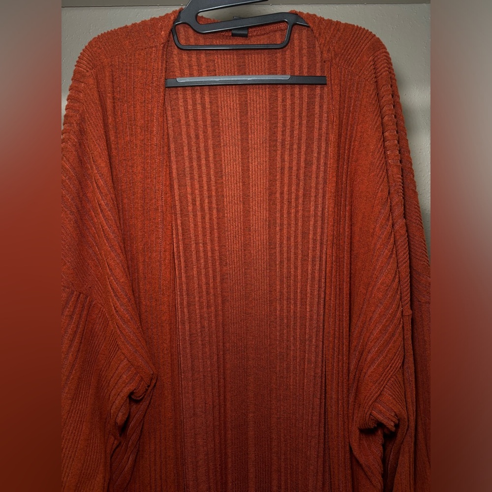Women's Rust cardigan SHEIN